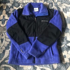 Columbia girls mid layer jacket size 7-8